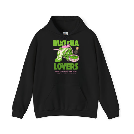 Unisex Heavy Blend™ Hooded Sweatshirt – Matcha Lovers