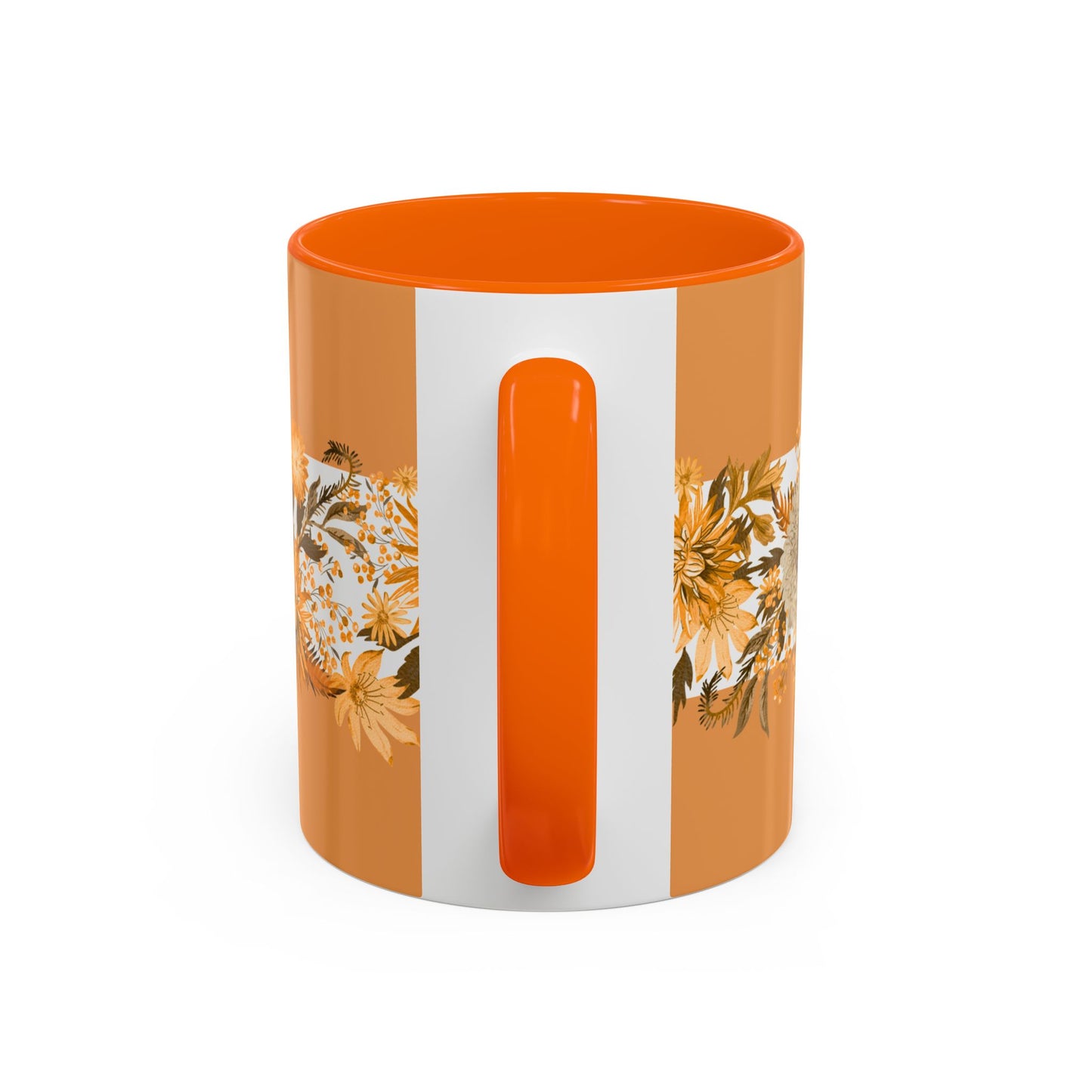 Herfst Pompoen Mok 330 ml | Keramische Koffie- en Theemok | Pompoen & Bloemen Design | Herfst Collectie 2026