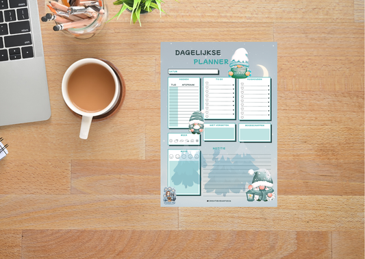 🧊❄️ PDF Download – Planner Set Januari 2026 | Winter Editie