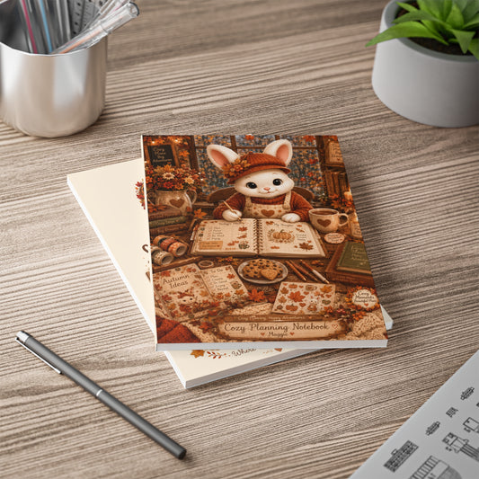 Maggie Cozy Planning A5 Notebook | Herfst 2026 | Lijn Notitieboek | Creatieve Aap