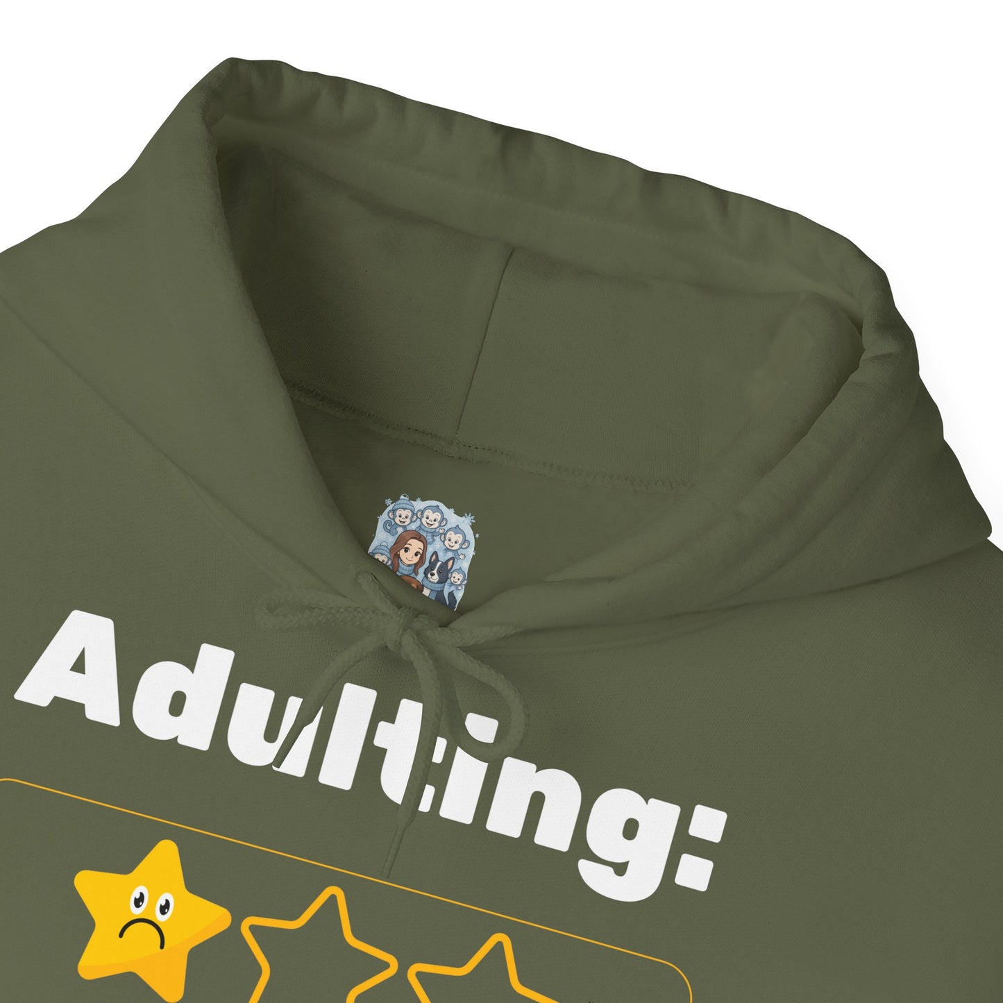 Unisex Heavy Blend™ Hooded Sweatshirt – Adulting One Star Hoodie