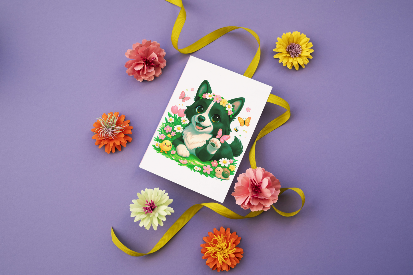 Nikita Lente Wenskaart – Bloemen & Voorjaarsgeluk | Lente 2026