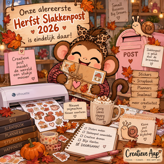 Onze allereerste Herfst Slakkenpost 2026 is eindelijk daar! 📮