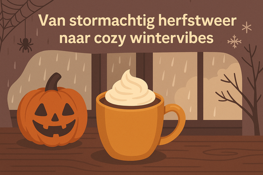 Van stormachtig herfstweer naar cozy wintervibes