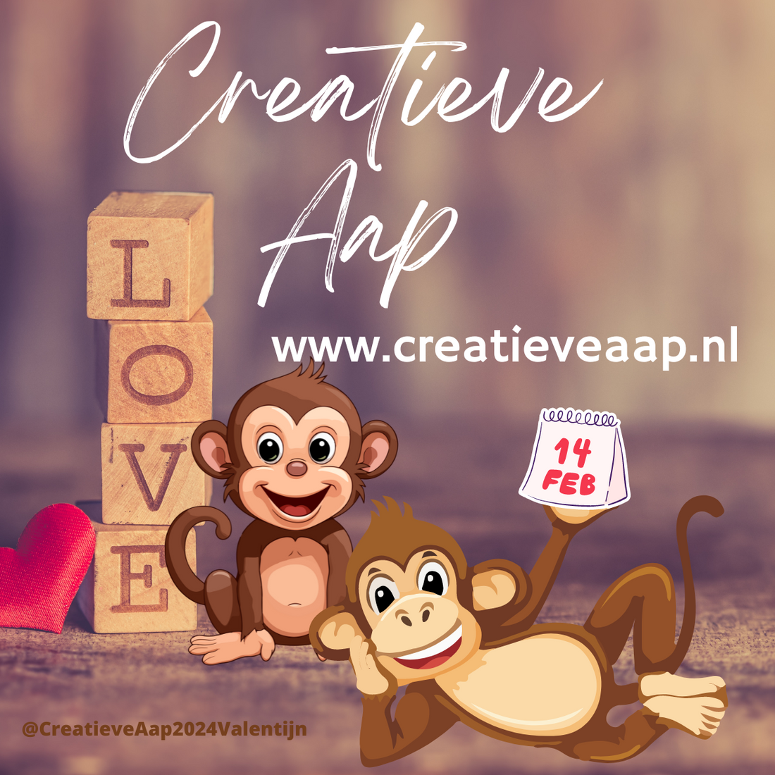 Ontdek-de-Liefdesdans-bij-Creatieve-Aap-Valentijnsdag-Vergeten-Geen-Probleem Creatieve Aap