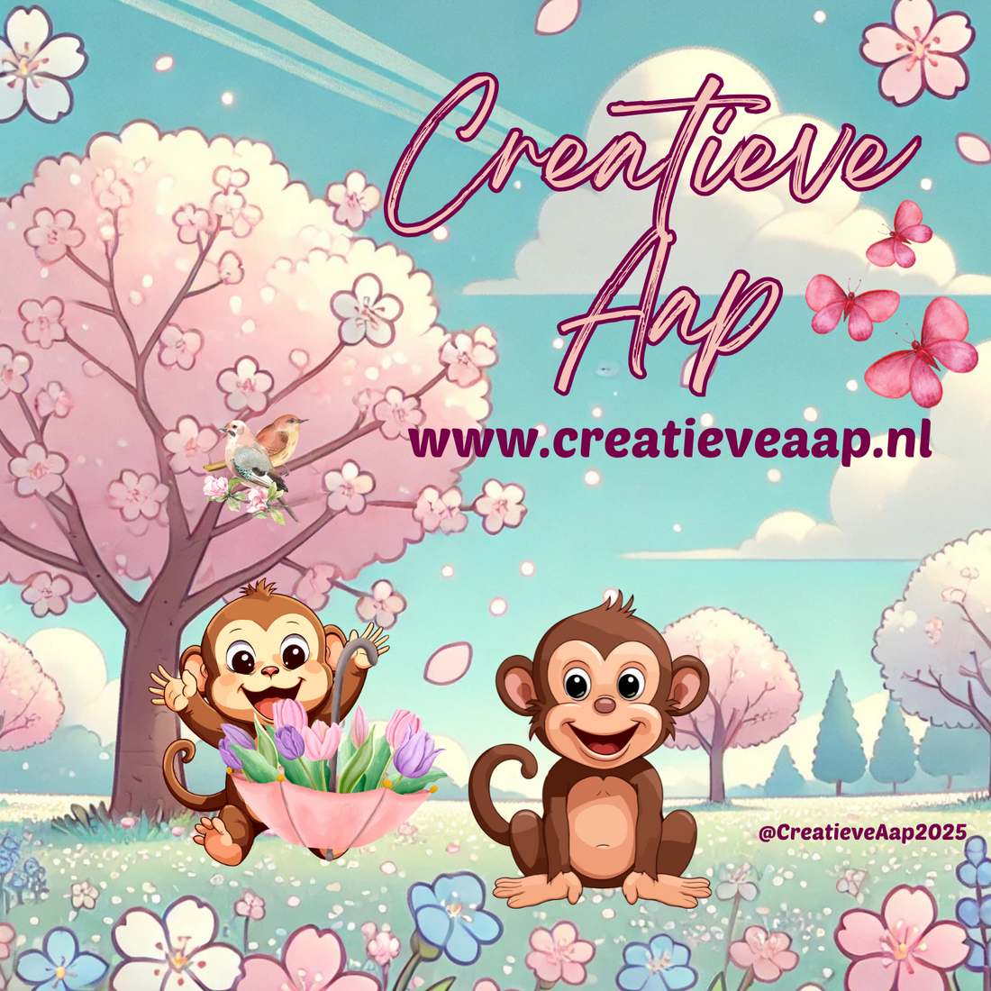 De-Lente-Komt-Eraan-Ontdek-Onze-Nieuwe-Collectie Creatieve Aap