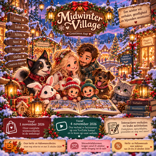 ❄️ Midwinter Village komt tot leven! Een winter vol verhalen, gezelligheid, verrassingen en een vleugje magie ✨