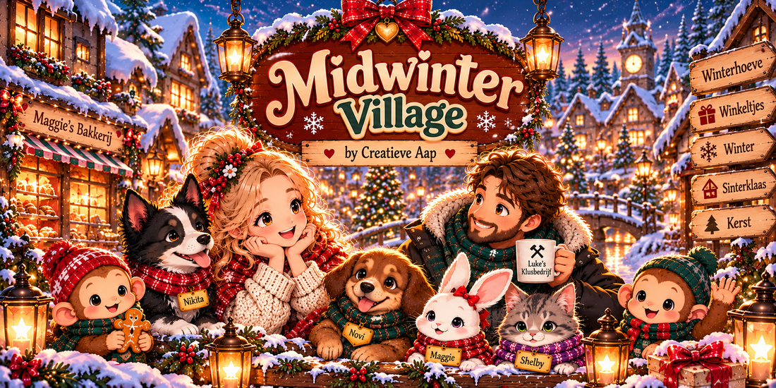 ❄️ Welkom in Midwinter Village – Waar wintermagie, vriendschap en creativiteit samenkomen