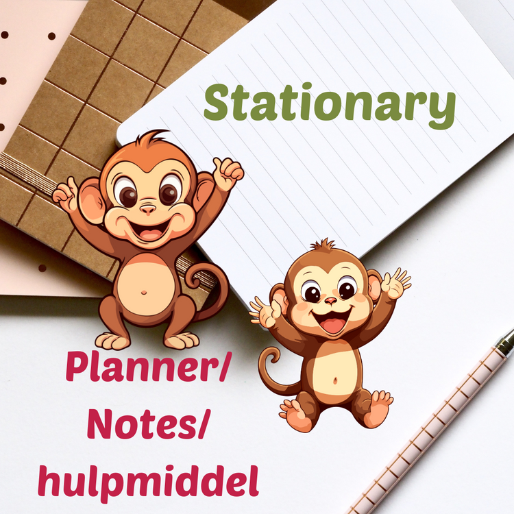 Planners, Notities, Hulpmiddelen en meer Creatieve Aap