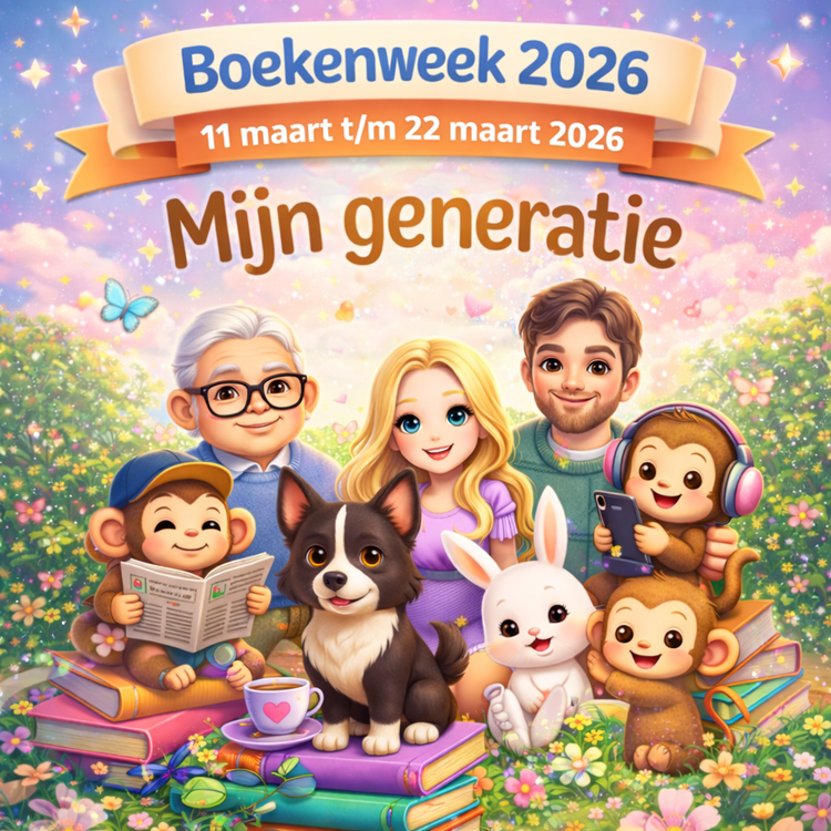 Boekenweek 2026 – Mijn Generatie | Creatieve Aap