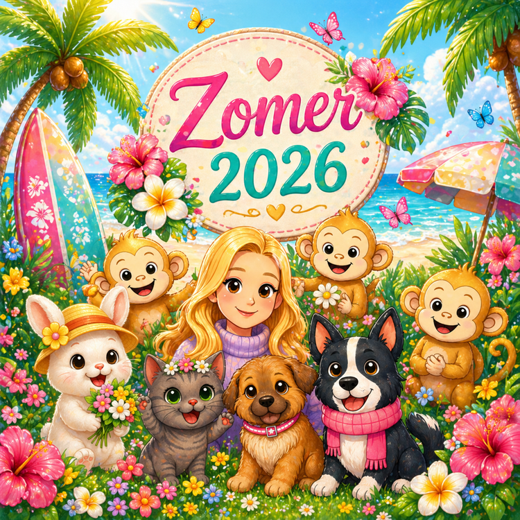 Zomer 2026 Collectie – Vrolijke Stationery, Cadeaus & Zomerse Designs