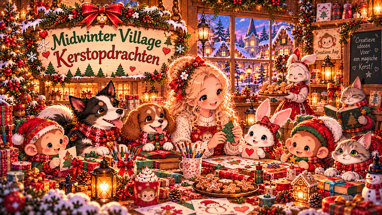Kerstopdrachten – Midwinter Village