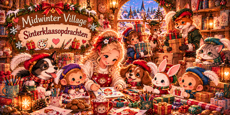 🎁 Sinterklaasopdrachten – Midwinter Village