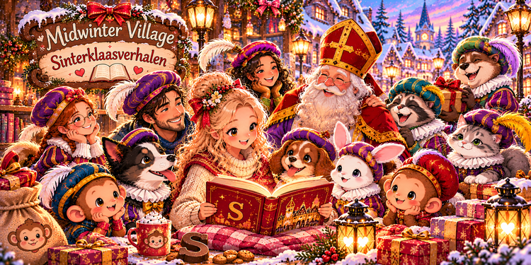 🎁 Sinterklaasverhalen – Midwinter Village