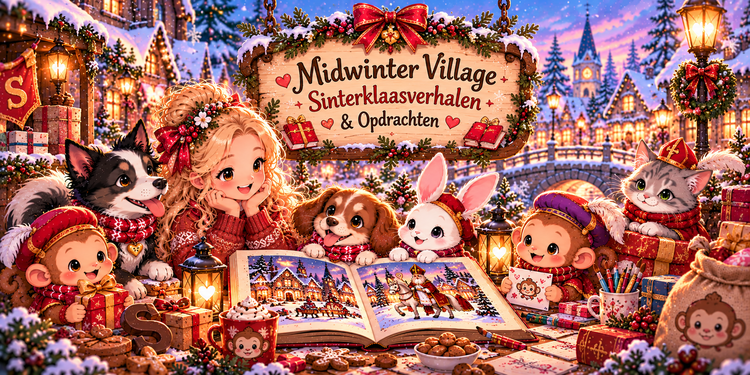 Midwinter Village – Sinterklaasverhalen & Opdrachten
