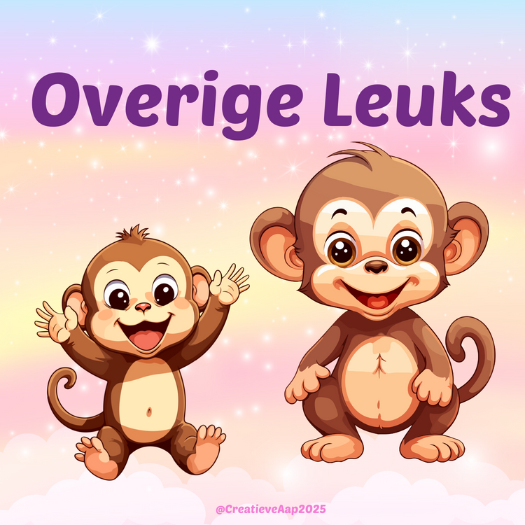 ✨ Overig Leuks – Creatieve cadeautjes met een glimlach! Creatieve Aap