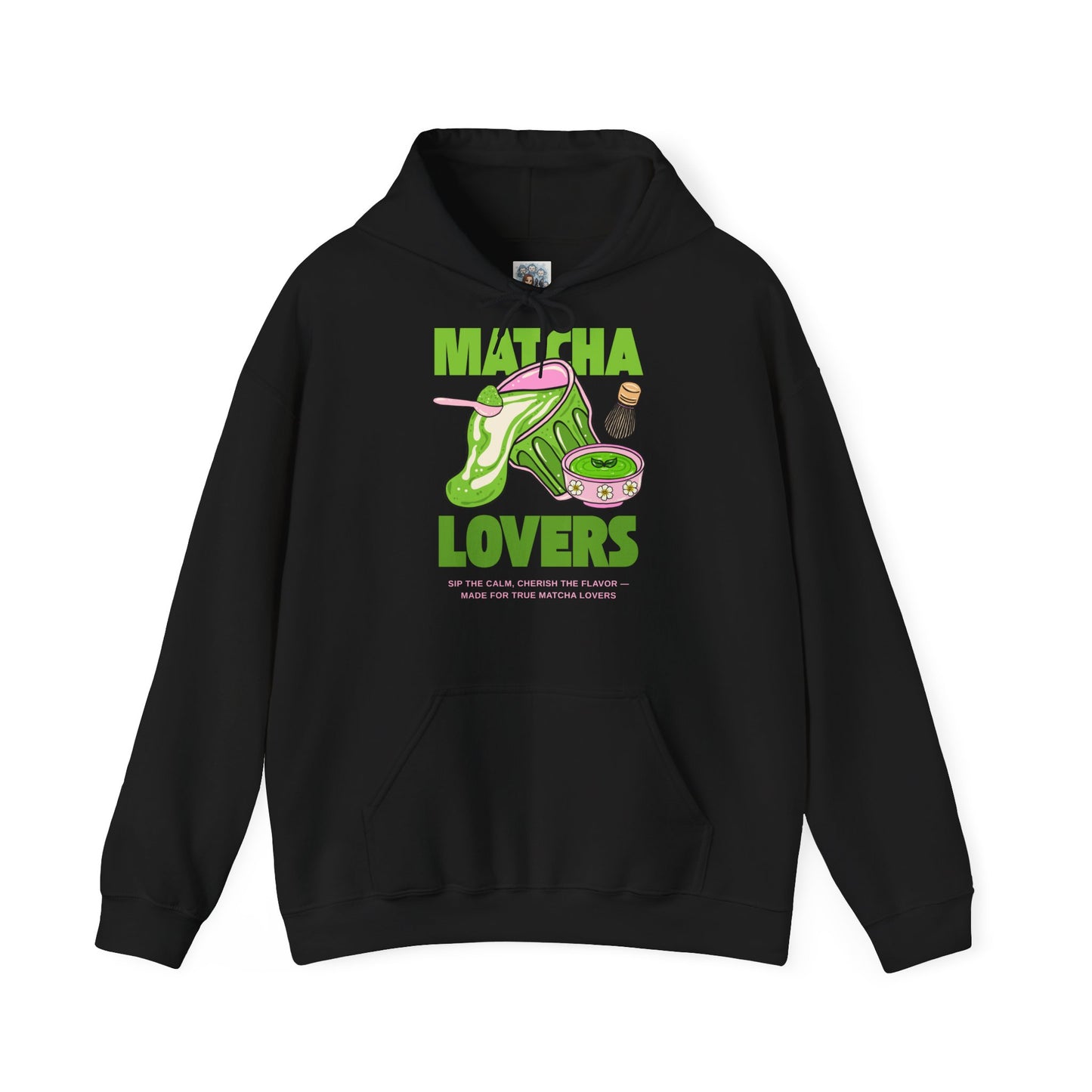 Unisex Heavy Blend™ Hooded Sweatshirt – Matcha Lovers