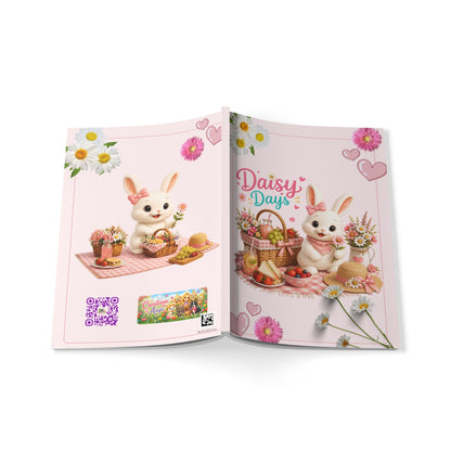 Maggie Daisy Days Notebook A5 | Bullet Journal | Dagboek | Konijnen Schrift | Creatieve Aap