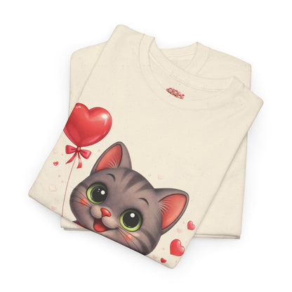 Valentijn T-shirt Shelby 2026 – Unisex Adult | Light Pink, Natural & White