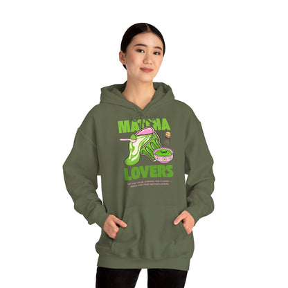 Unisex Heavy Blend™ Hooded Sweatshirt – Matcha Lovers