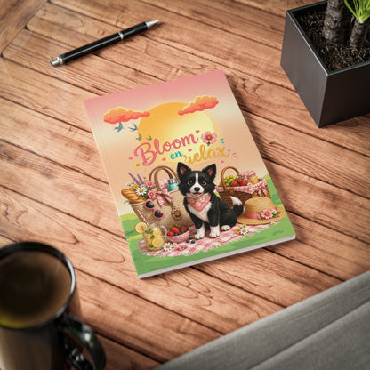 Bloom en Relax Nikita Notebook A5 | Bullet Journal | Dagboek | Schrift | Creatieve Aap