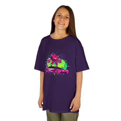 Kinder T-shirt – Robot Car Power