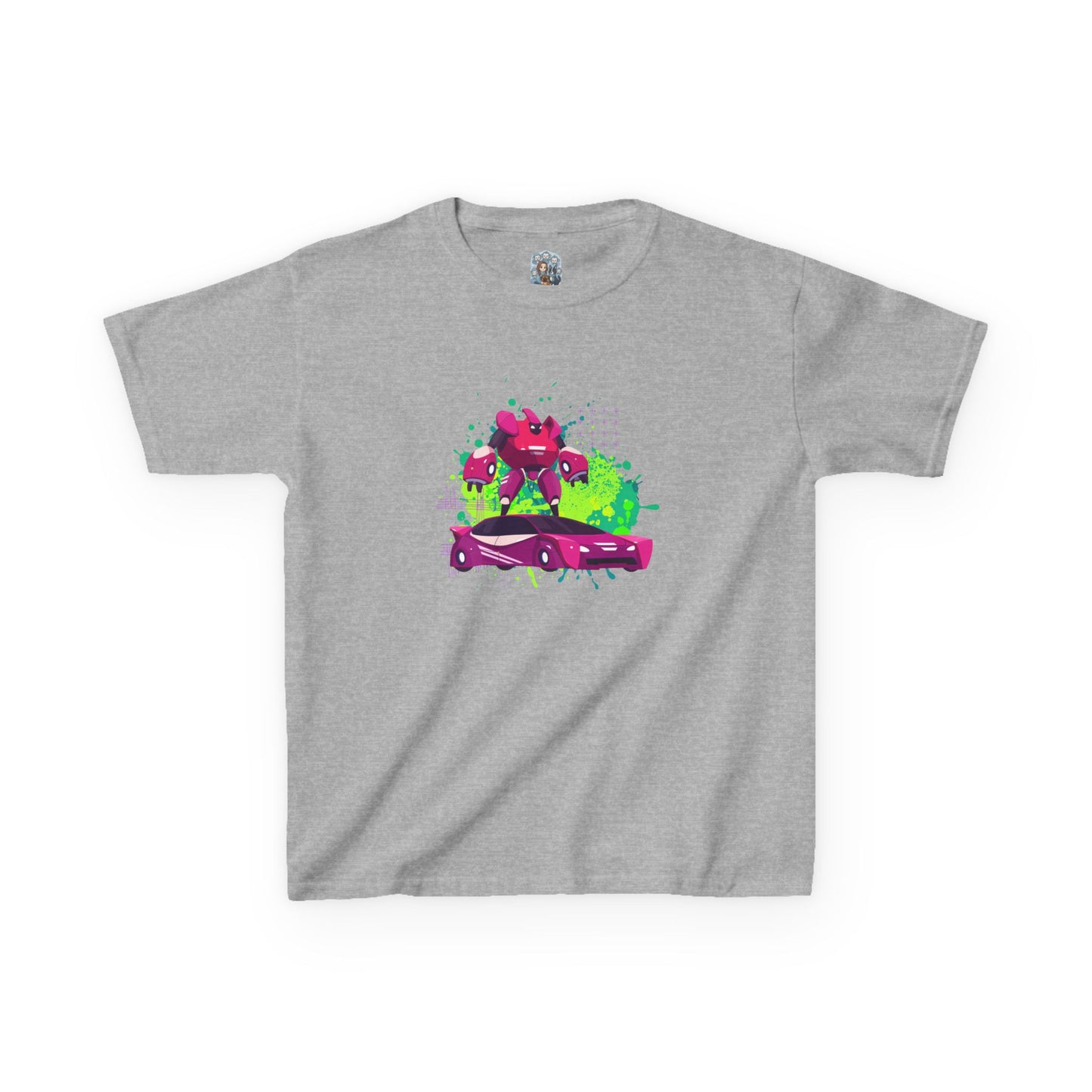 Kinder T-shirt – Robot Car Power