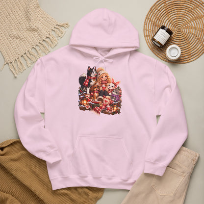 Midwinter Village – Wintergezelligheid | Unisex Hoodie