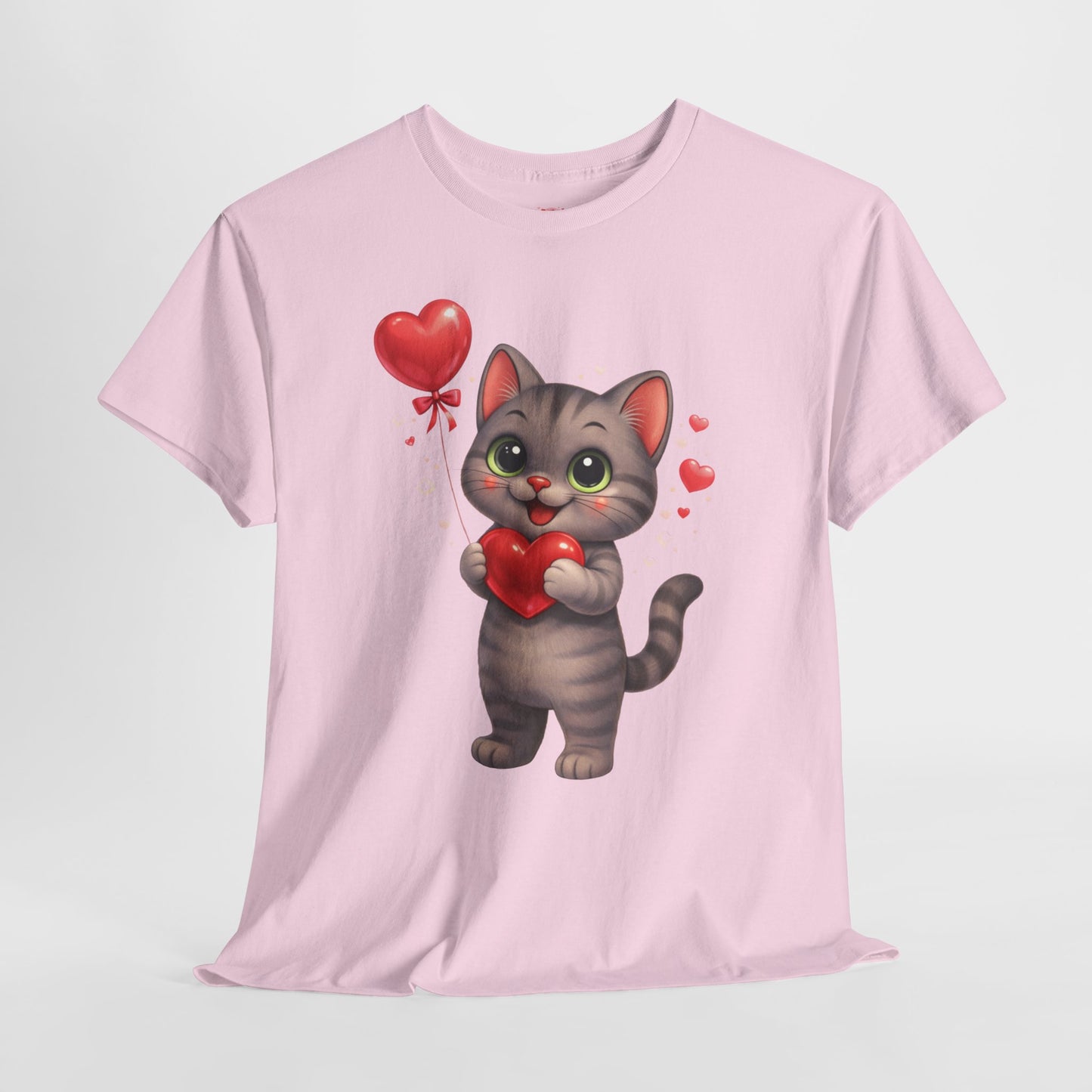 Valentijn T-shirt Shelby 2026 – Unisex Adult | Light Pink, Natural & White