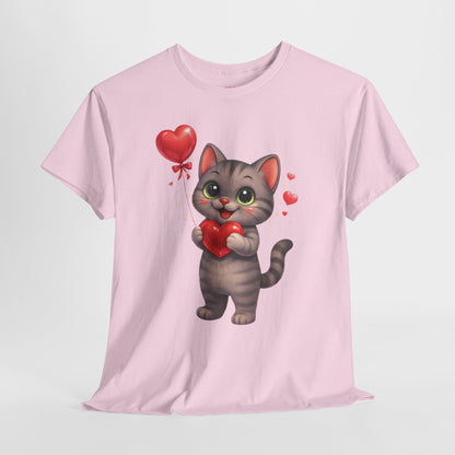 Valentijn T-shirt Shelby 2026 – Unisex Adult | Light Pink, Natural & White