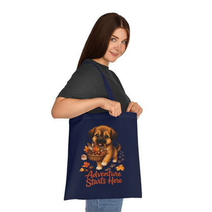 Novi – Adventure Starts Here Totebag | 100% Katoen | Herfstcollectie 2026