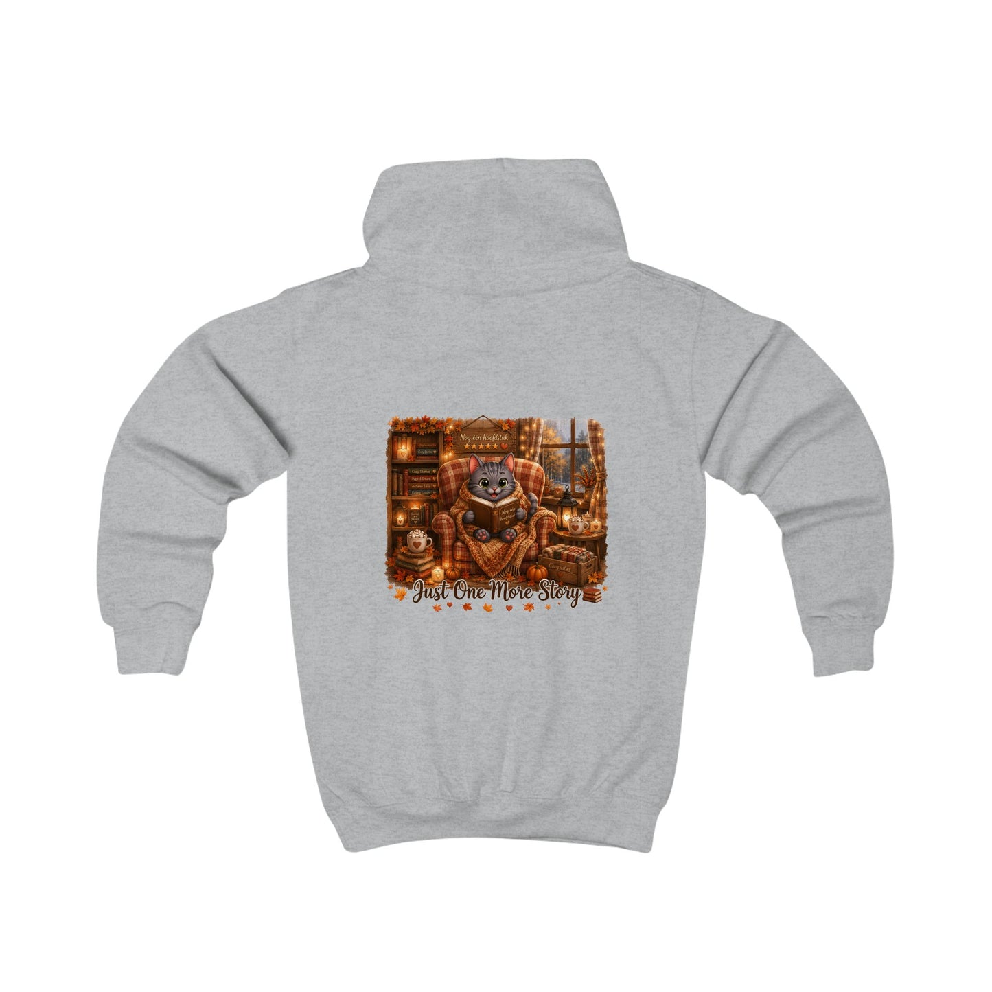 Shelby Just One More Page Kinder Hoodie | Herfst 2026 | Creatieve Aap