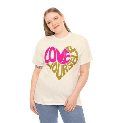 💗 Love Yourself Shirt – Valentijn Collectie 2026 (Adult)