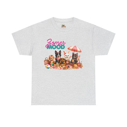 Zomer Mood T-Shirt Volwassenen – Creatieve Aap Karakters Shirt | Kawaii Zomer Shirt