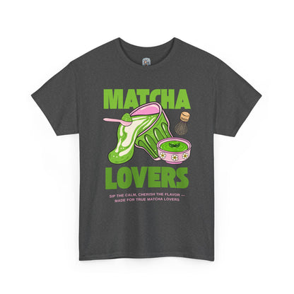 Unisex Heavy Cotton Tee – Matcha Lovers