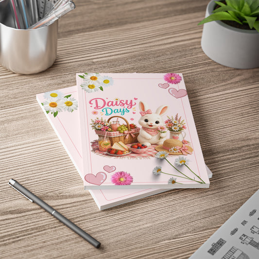 Maggie Daisy Days Notebook A5 | Bullet Journal | Dagboek | Konijnen Schrift | Creatieve Aap