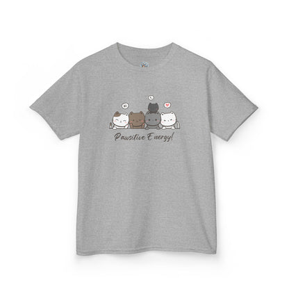 Kinder T-shirt – Pawsitive Energy!
