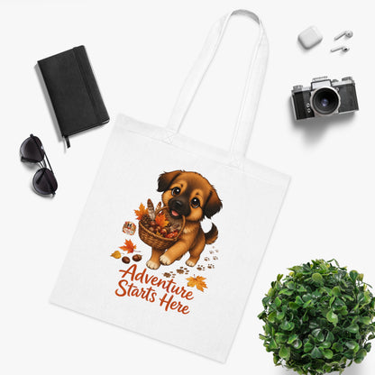 Novi – Adventure Starts Here Totebag | 100% Katoen | Herfstcollectie 2026