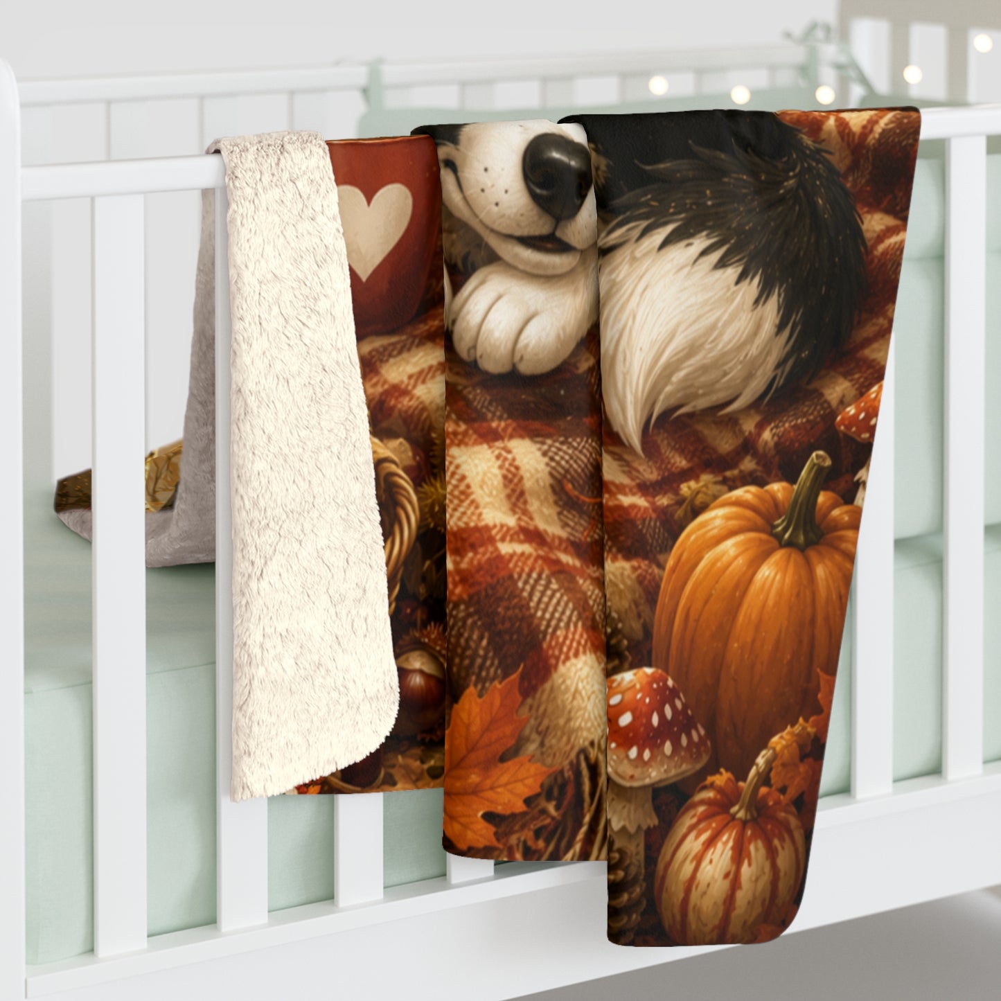 Nikita Forest Retreat Sherpa Fleece Blanket | Herfst 2026 | Creatieve Aap