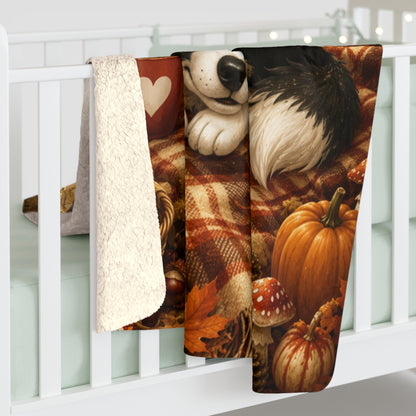 Nikita Forest Retreat Sherpa Fleece Blanket | Herfst 2026 | Creatieve Aap