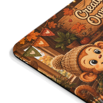 Creatieve Aapjes Creatieve Herfsttafel Muismat | Create Your Own Magic | Herfstcollectie 2026