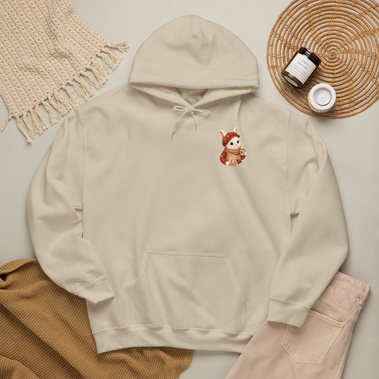 Maggie Cozy Planning Hoodie – Unisex Dubbelzijdig Bedrukt | Herfst Hoodie | Planner Hoodie | Gildan 18500