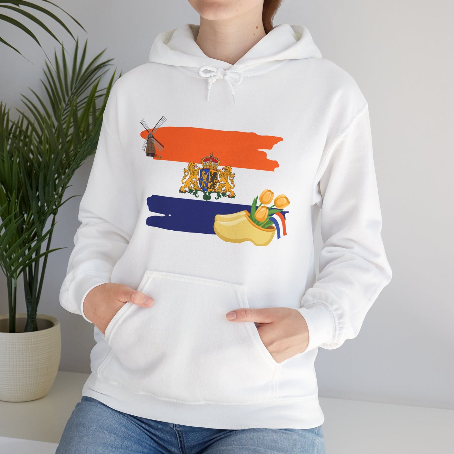 Unisex Heavy Blend™ Hooded Sweatshirt – Nederlandse Cultuur Trots Hoodie