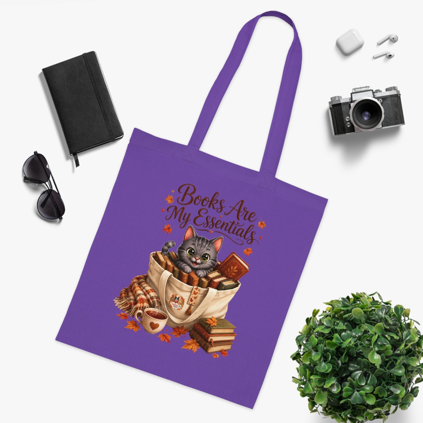 Shelby – Books Are My Essentials Totebag | 100% Katoen | Herfstcollectie 2026