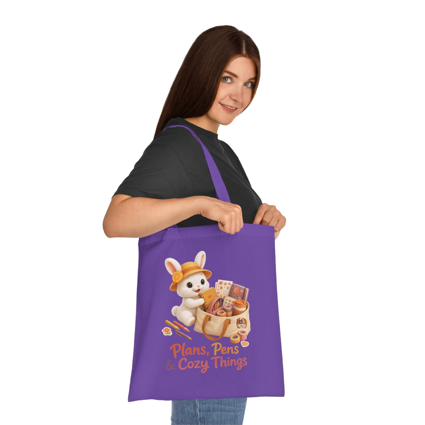 Maggie – Plans, Pens & Cozy Things Totebag | 100% Katoen | Herfstcollectie 2026