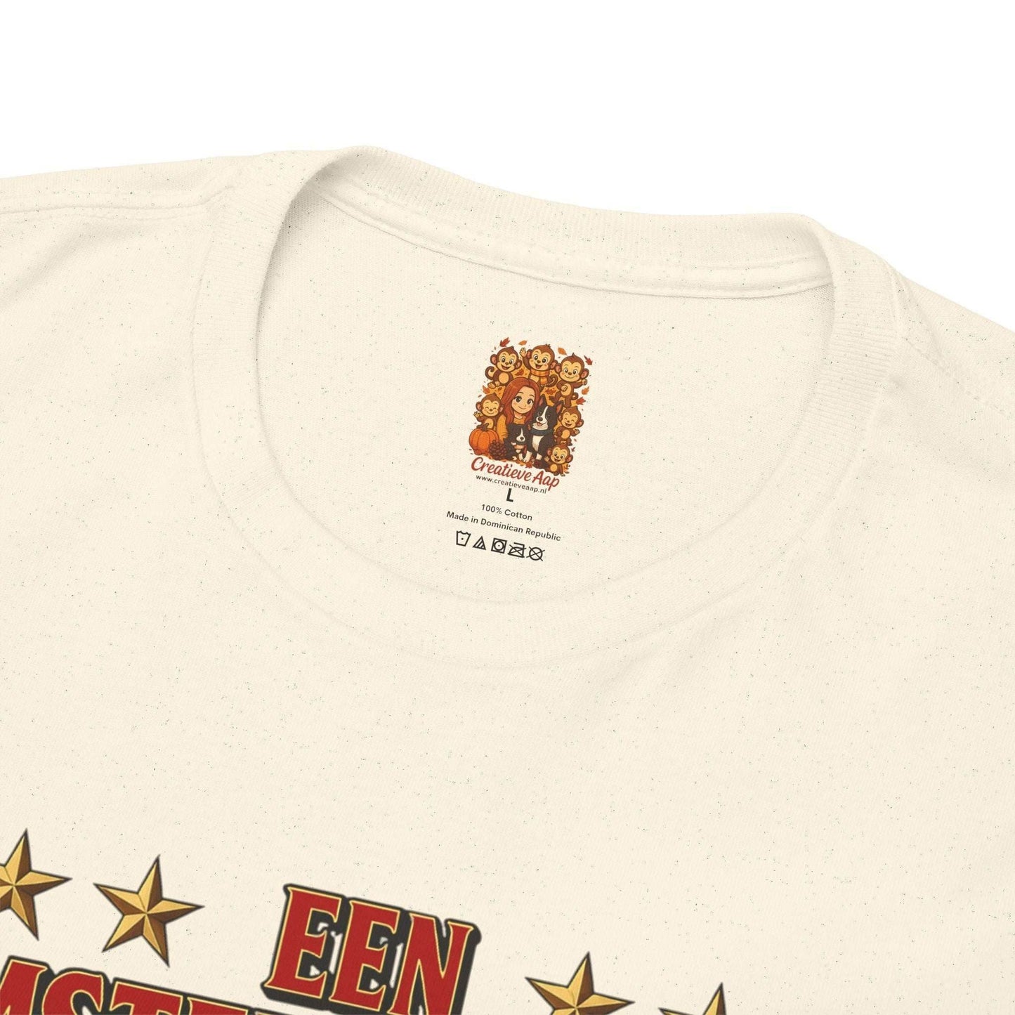 Amsterdam Mokum T-shirt Unisex – “Een Amsterdammer verlaat Mokum weleens, Mokum verlaat nooit de Amsterdammer” - Creatieve Aap