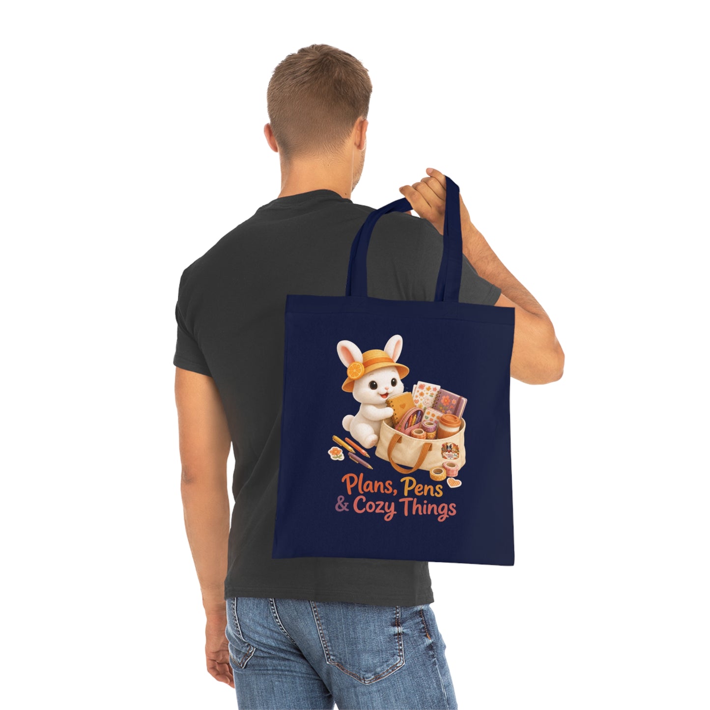 Maggie – Plans, Pens & Cozy Things Totebag | 100% Katoen | Herfstcollectie 2026