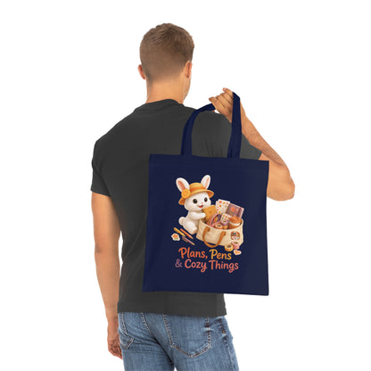 Maggie – Plans, Pens & Cozy Things Totebag | 100% Katoen | Herfstcollectie 2026