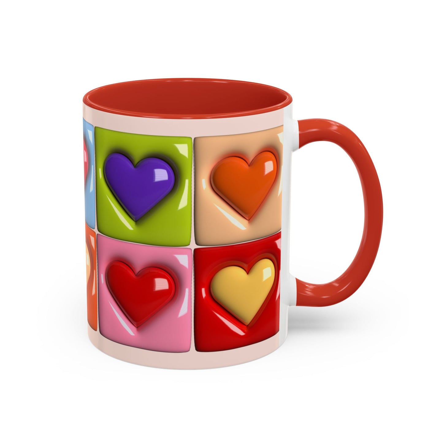 🥰 Mok “Colourful Hearts” – Valentijnseditie