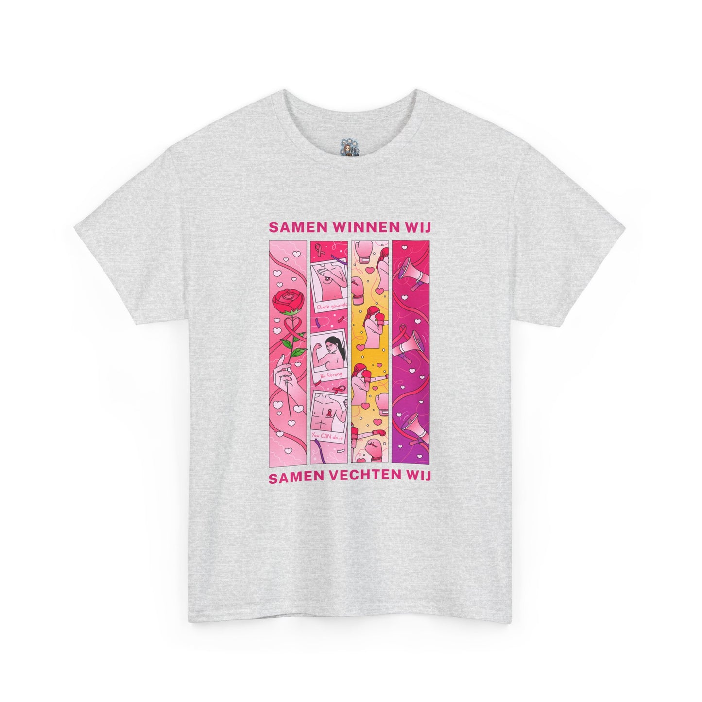 Unisex Heavy Cotton Tee – Samen Winnen Wij, Samen Vechten Wij